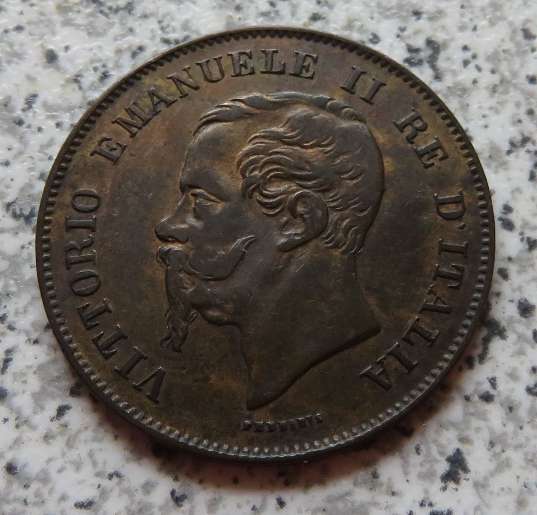  Italien 5 Centesimi 1861 M   