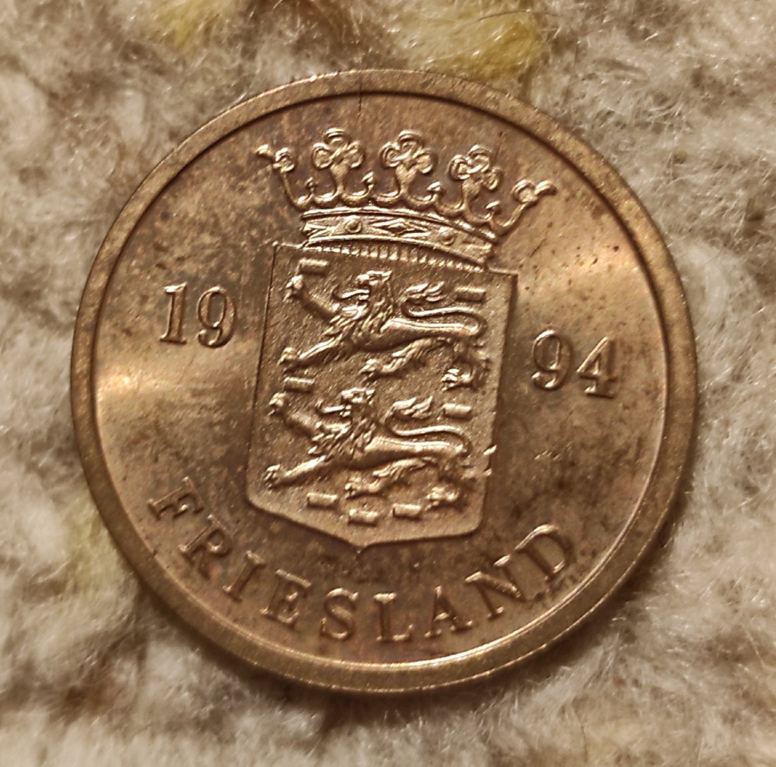  Niederlande 1994 Nationale Währungsprovinz von Frieslan   
