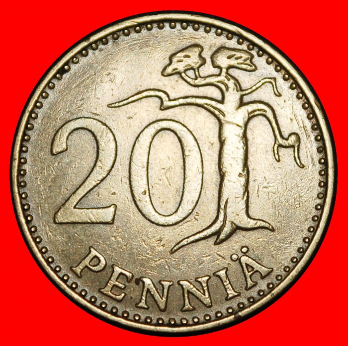  Ⰿ PINE TREE (1963-1990): FINLAND ★ 20 PENCE 1963S! ★LOW START ★ NO RESERVE!   