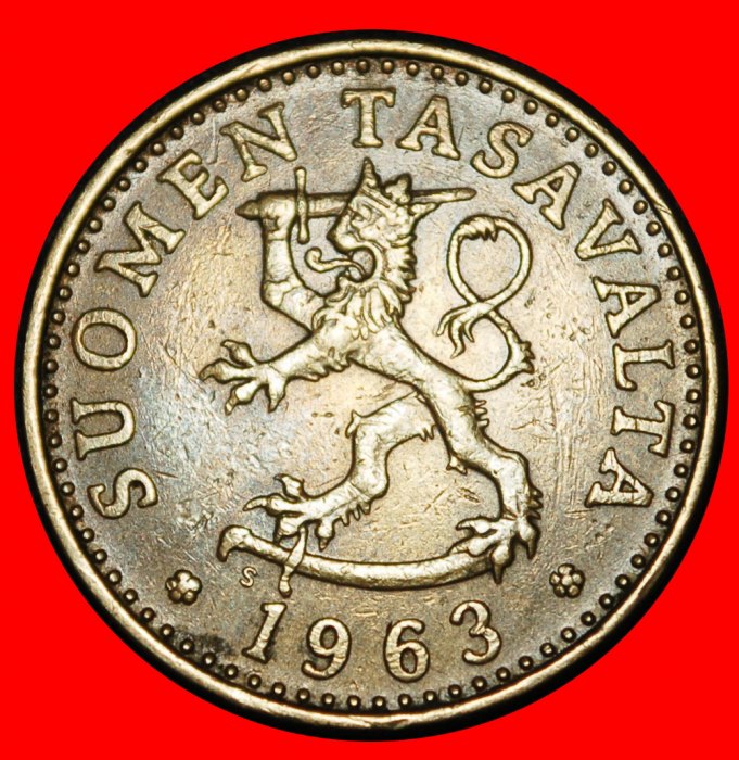  Ⰿ PINE TREE (1963-1990): FINLAND ★ 20 PENCE 1963S! ★LOW START ★ NO RESERVE!   