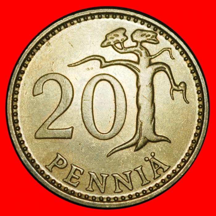  Ⰿ PINE TREE (1963-1990): FINLAND ★ 20 PENCE 1975S! ★LOW START ★ NO RESERVE!   