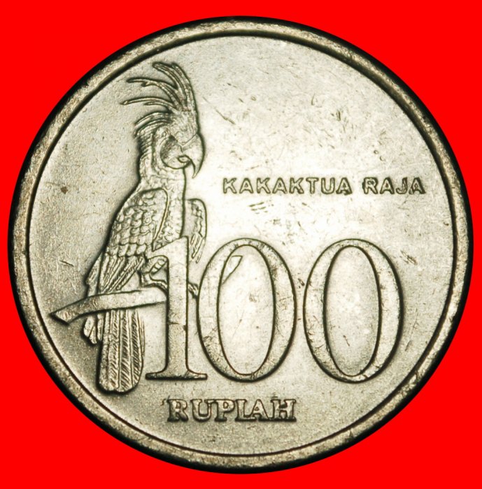  Ⰿ BIRD and SOLAR ECLIPSE (1999-2005): INDONESIA ★100 RUPIAH 1999 MINT LUSTRE★LOW START ★ NO RESERVE!   