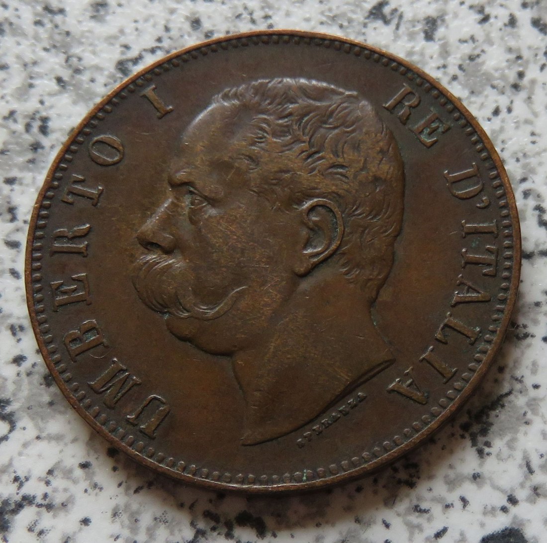  Italien 10 Centesimi 1893 R   