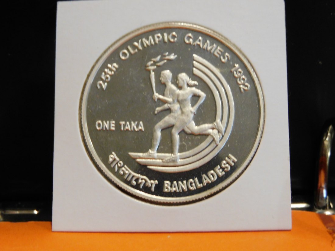  BANGLADESH 1 TAKA 1992.GRADE-PLEASE SEE PHOTOS.   