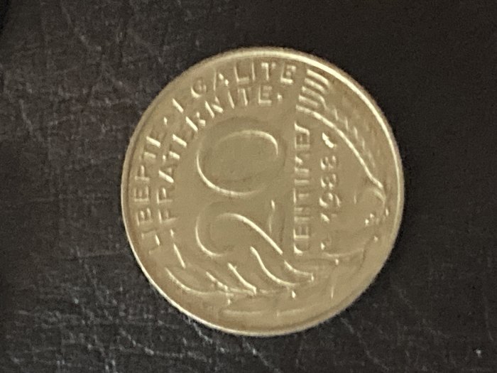  Münze Münzen Umlaufmünze Frankreich 20 Centimes 1988   