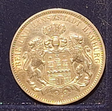  Deutsches Kaiserreich. 3 Mark. 1912 Hamburg Silber Start über 10 Prozent unter Kurs   