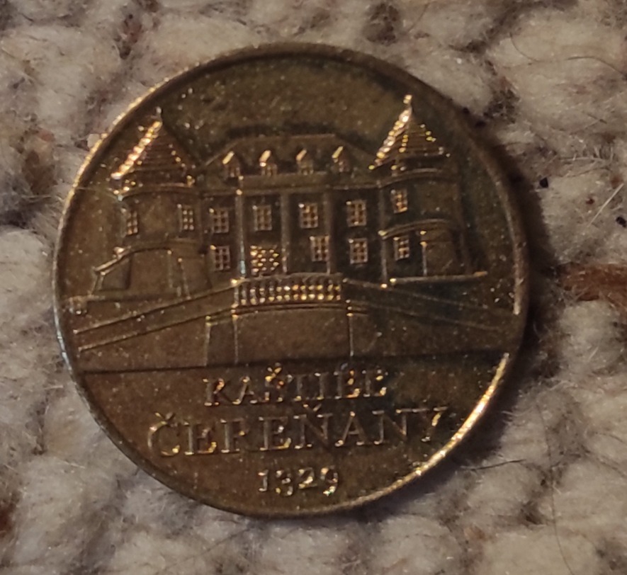  Münze KAŠTIEĽ ČERENANY 1329, Slowakei   