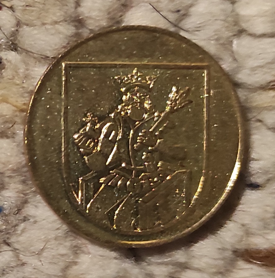  Münze KAŠTIEĽ ČERENANY 1329, Slowakei   