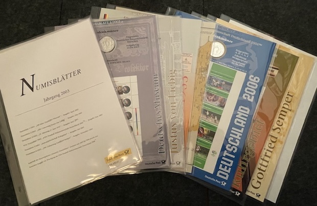  Numisblätter Jahrgang 2003 und 2004 komplett   