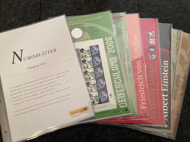  Numisblätter Jahrgang 2005 und 2006 komplett   