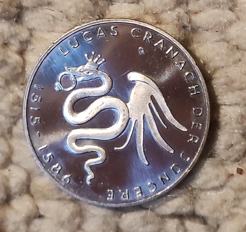  Deutschland 10 € 2015 Lucas Cranach der Jüngere   