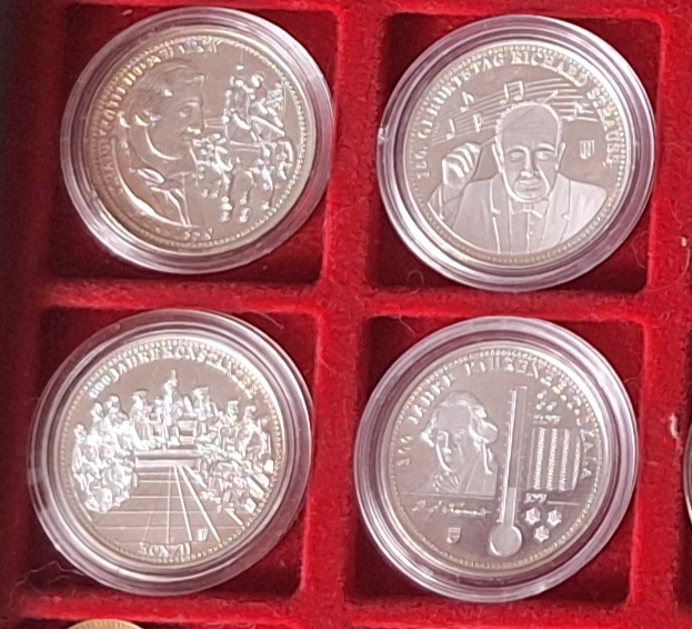  Medaillen-Set Die deutschen Prägestätten 2014   