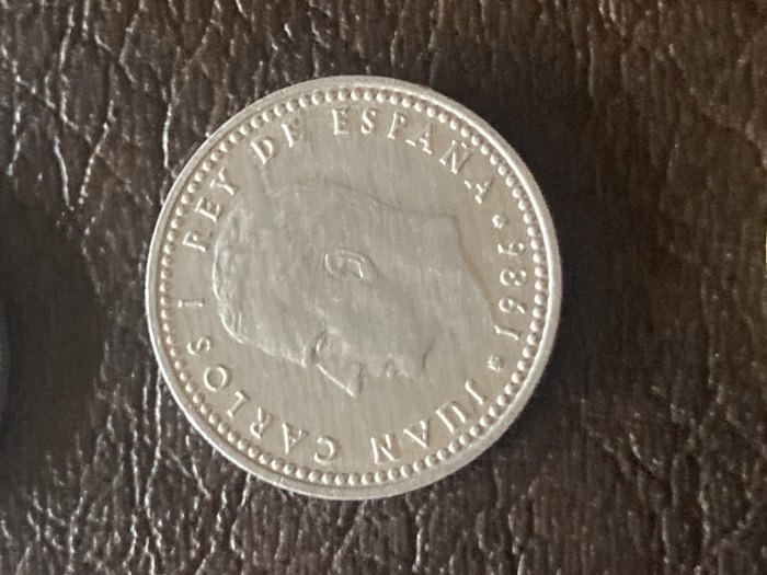  Münze Münzen Umlaufmünze Spanien 1 Peseta 1986   