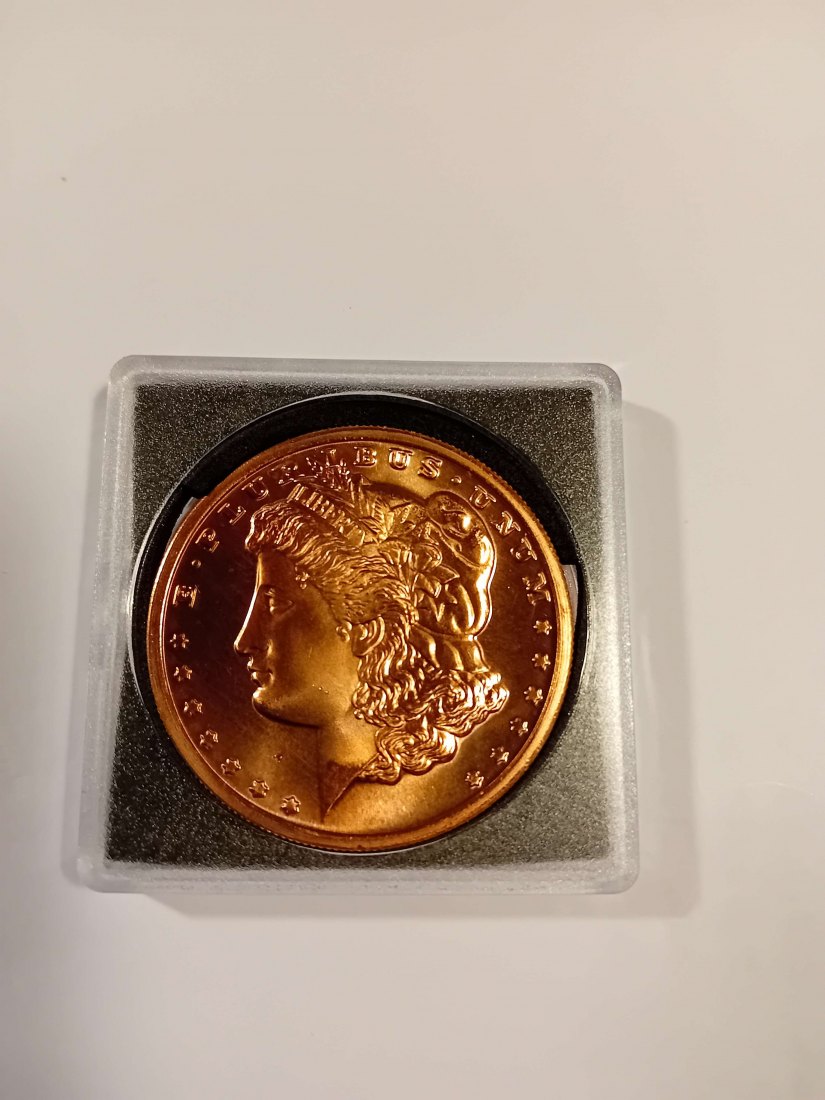  USA 1 Unzen Kupfermedaille(Feingehalt 999.9%)(2) Durchmesser 39,0 mmm, d=3,3 mm   