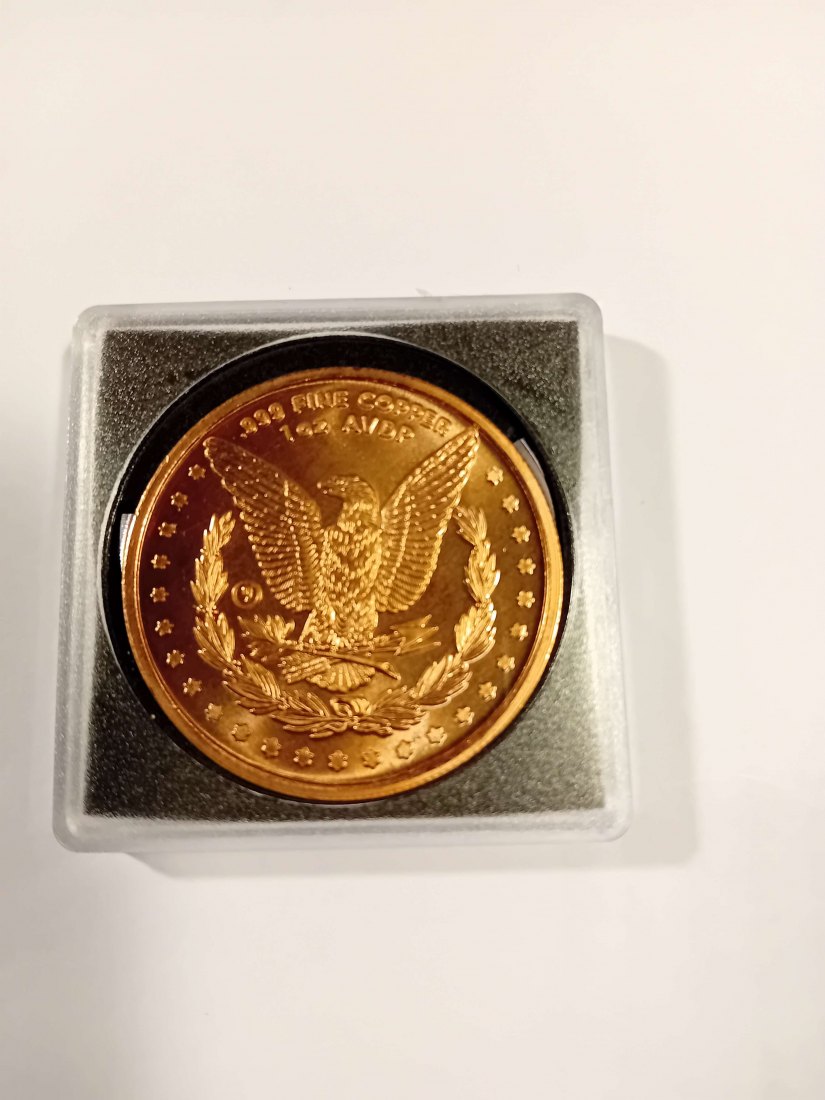  USA 1 Unzen Kupfermedaille(Feingehalt 999.9%)(2) Durchmesser 39,0 mmm, d=3,3 mm   