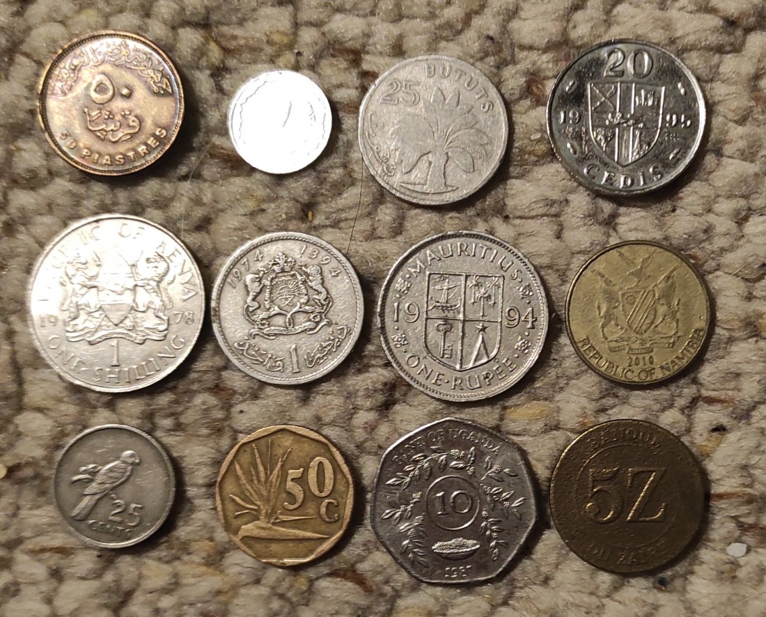  12 Münzen / 12 Länder Afrika 1   