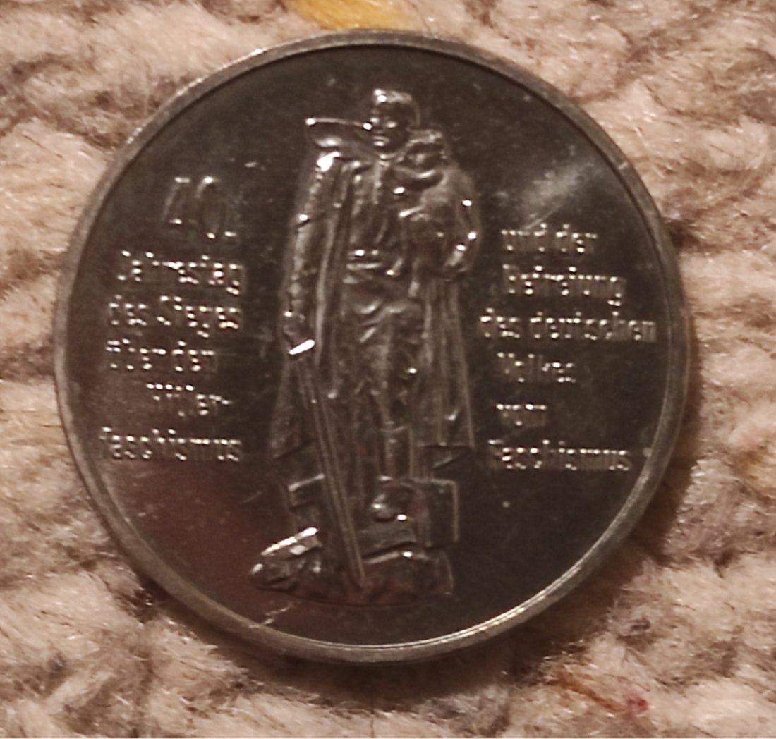  DDR 10 Mark 1985 Sieg über den Faschismus   
