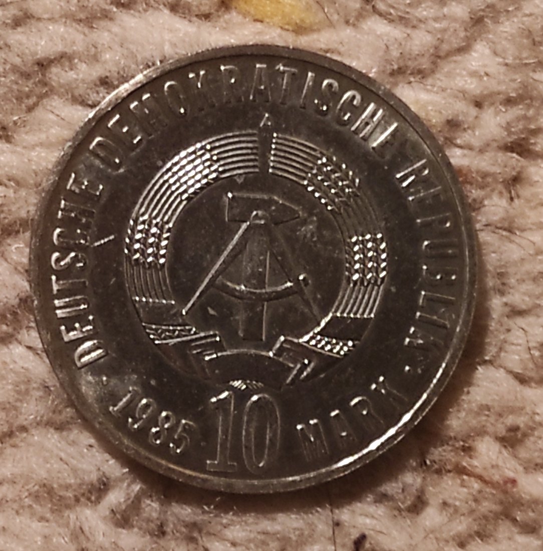 DDR 10 Mark 1985 Sieg über den Faschismus   