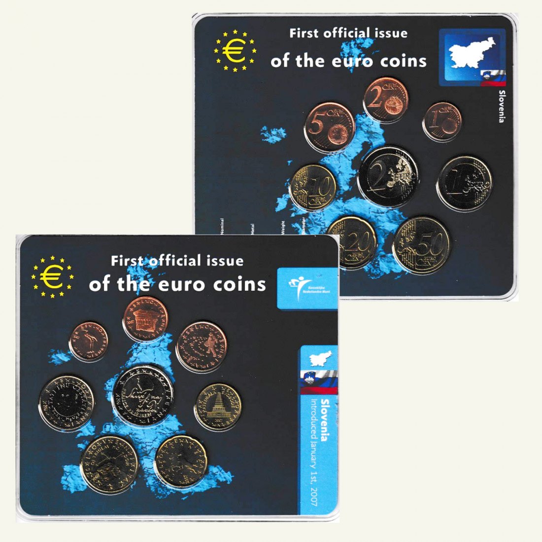  Offiz. Sonder-KMS Slowenien 2007 nur 10.000St!   