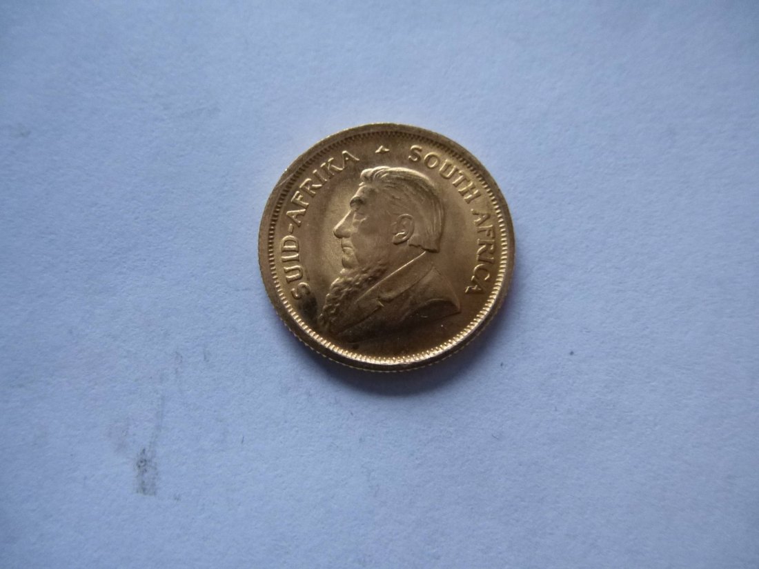  Goldmünze 1/10 OZ Südafrika Krügerrand 1993   