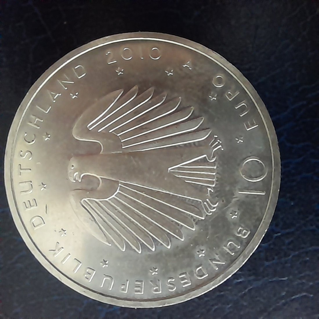  10 € DEUTSCHLAND Silbermünze 20 Jahre Deutsche Einheit 2010 Stempelglanz 16,65g fein   
