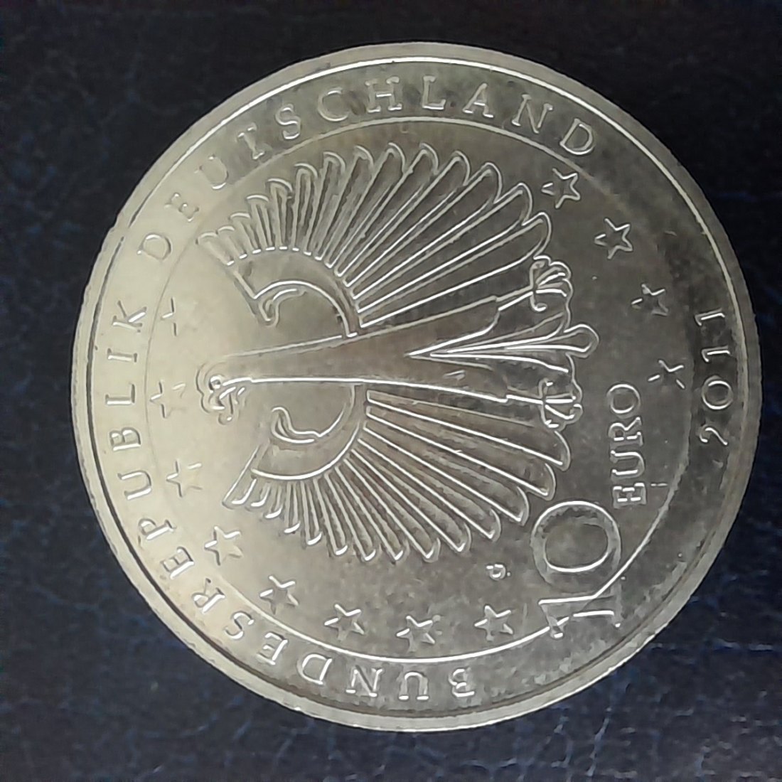  10 € DEUTSCHLAND Silbermünze 200. Geburtstag von Franz Liszt 2011 Stempelglanz 10 g fein   