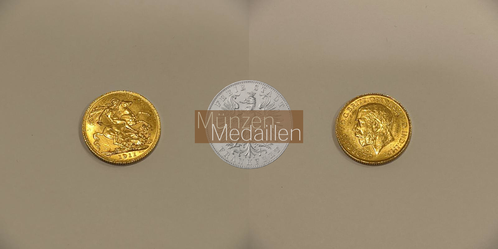  Australien 1 Sovereign George V 1911 (1911-1928) MM-Frankfurt KM#29 Feingold: 7,325g   