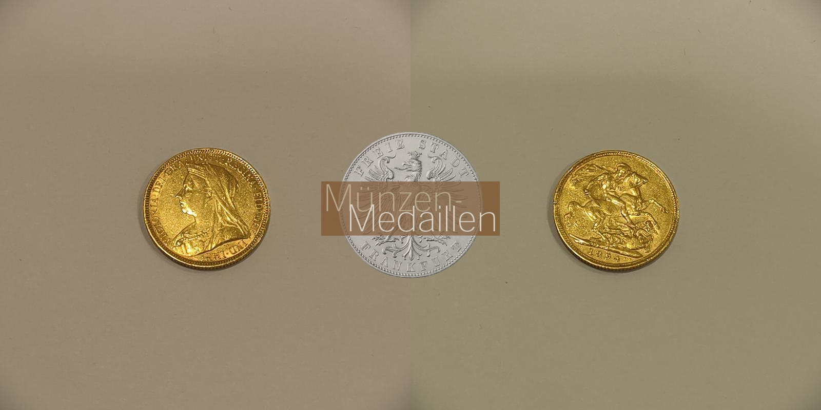 Grossbritannien  Sovereign  1894 MM-Frankfurt Feingold: 7,32g Victoria 1837-1901  