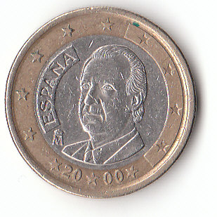  1 Euro Spanien 2000 (C234) b.   