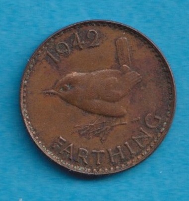  Großbritannien 1 Farthing 1942   