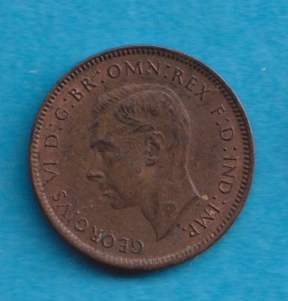  Großbritannien 1 Farthing 1945   