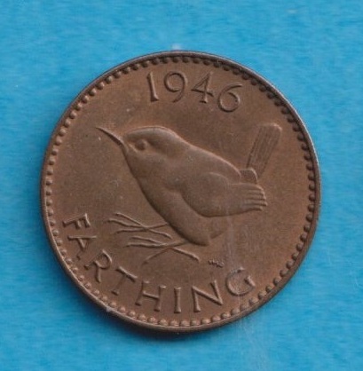 Großbritannien 1 Farthing 1946