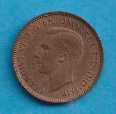  Großbritannien 1 Farthing 1946   