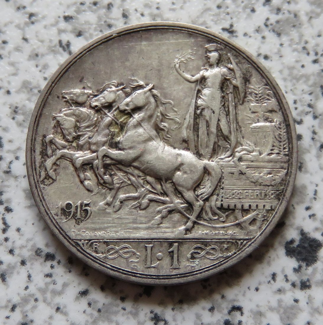  Italien 1 Lira 1915 R   
