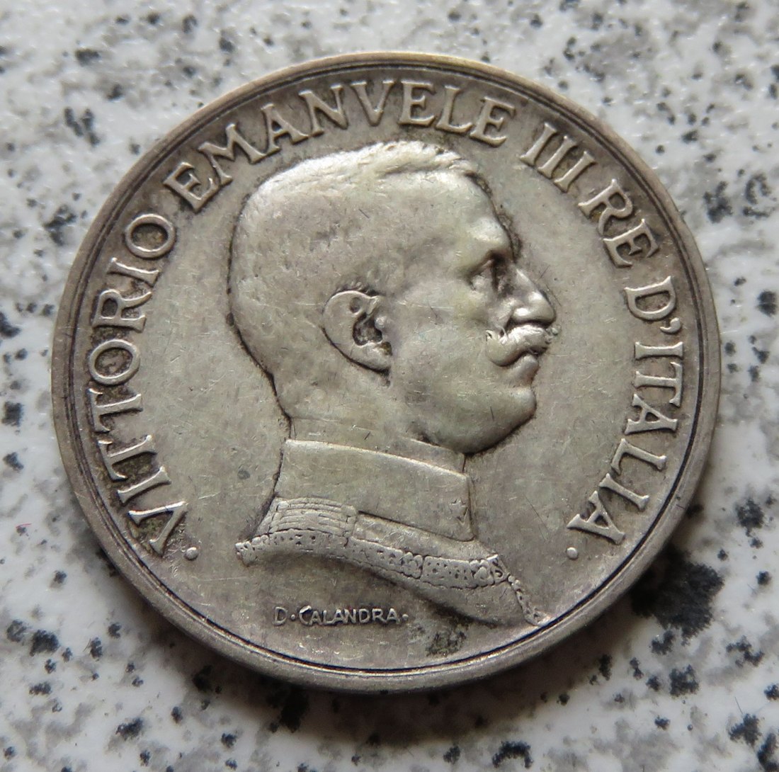  Italien 1 Lira 1915 R   