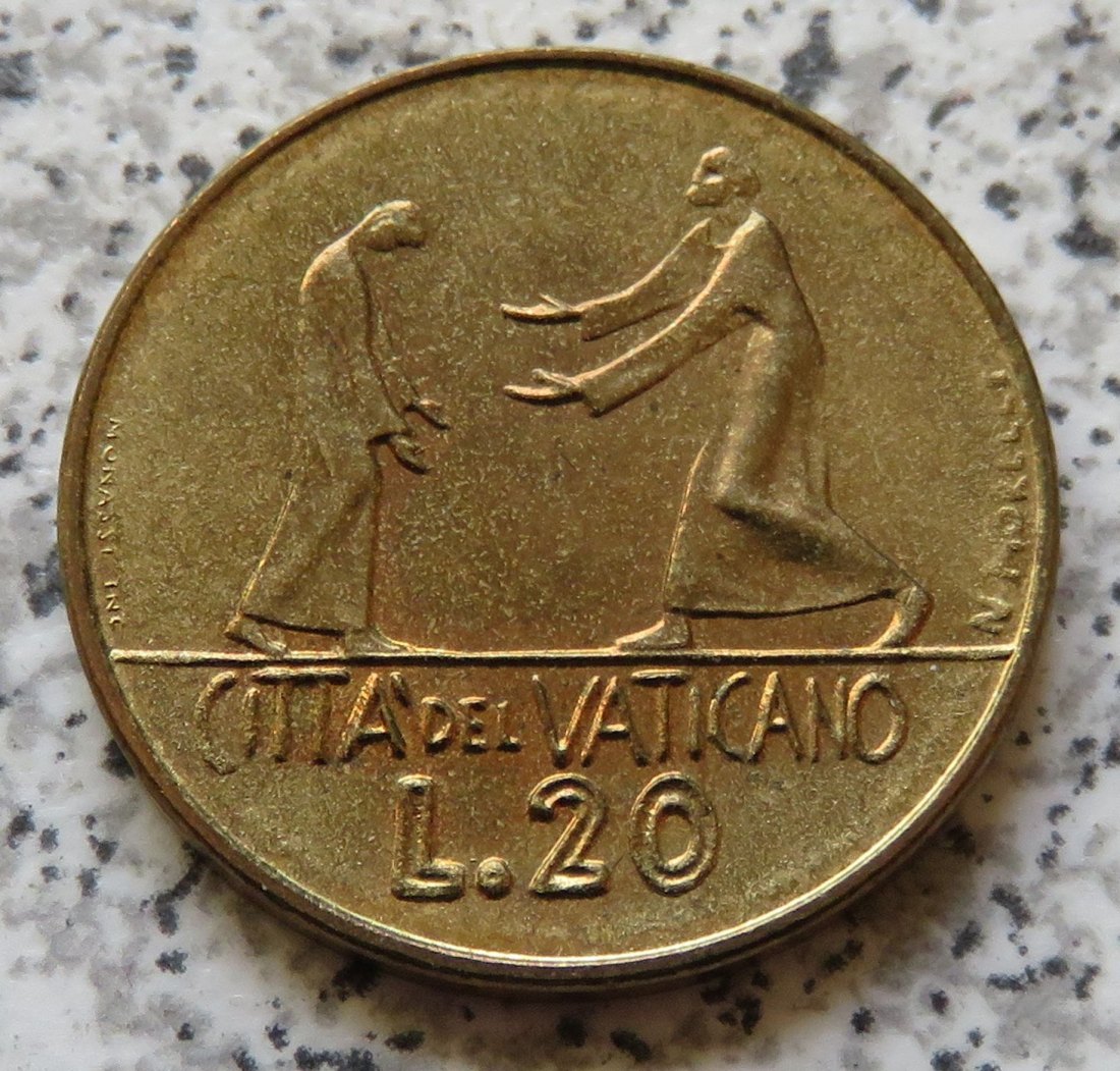 Vatikan 20 Lire 1978   