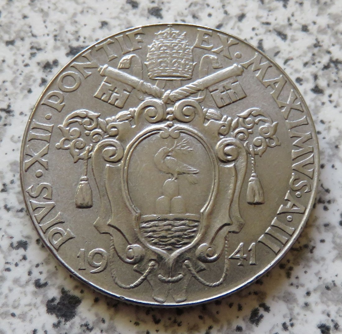  Vatikan 2 Lire 1941   