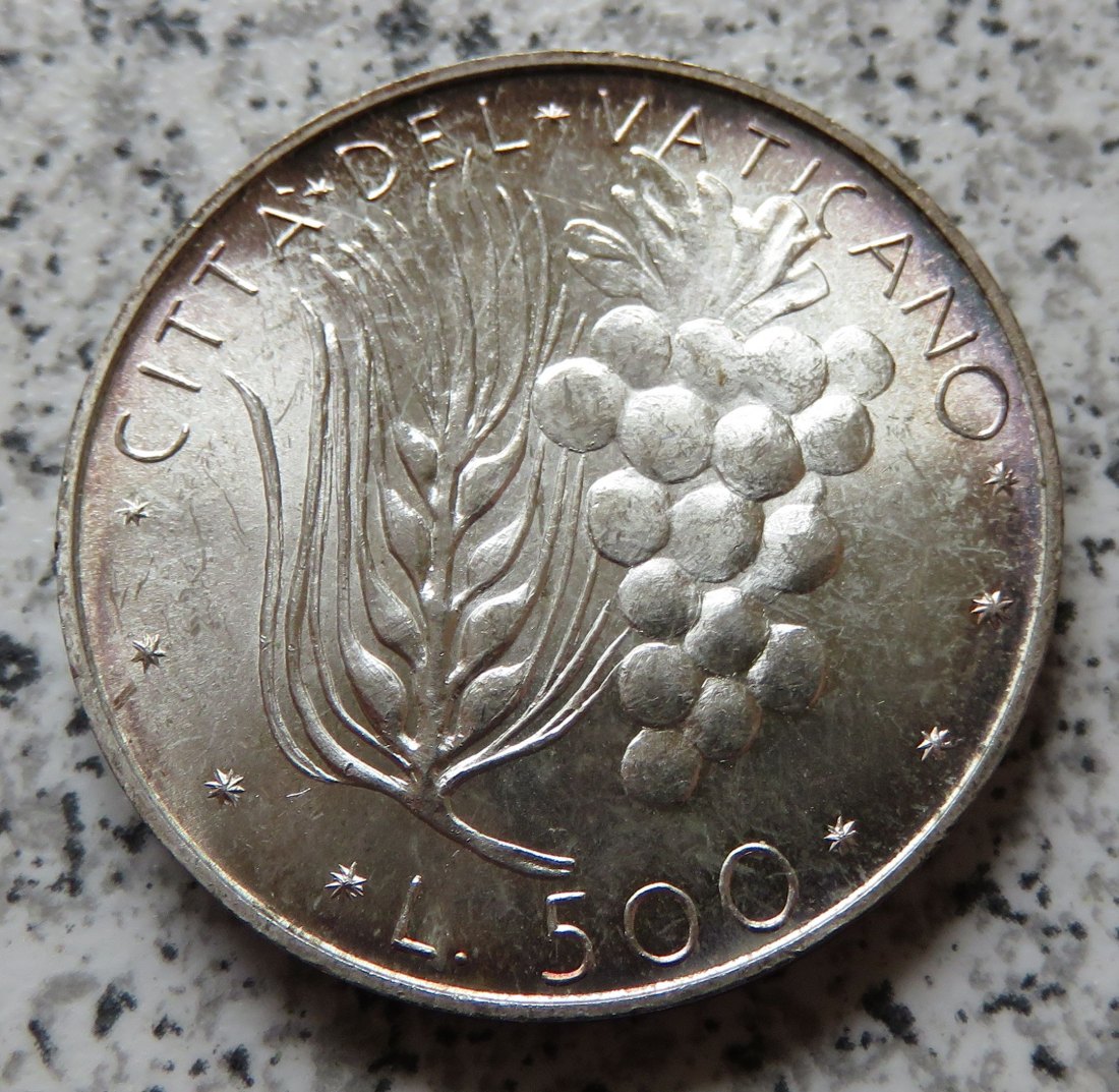  Vatikan 500 Lire 1972   