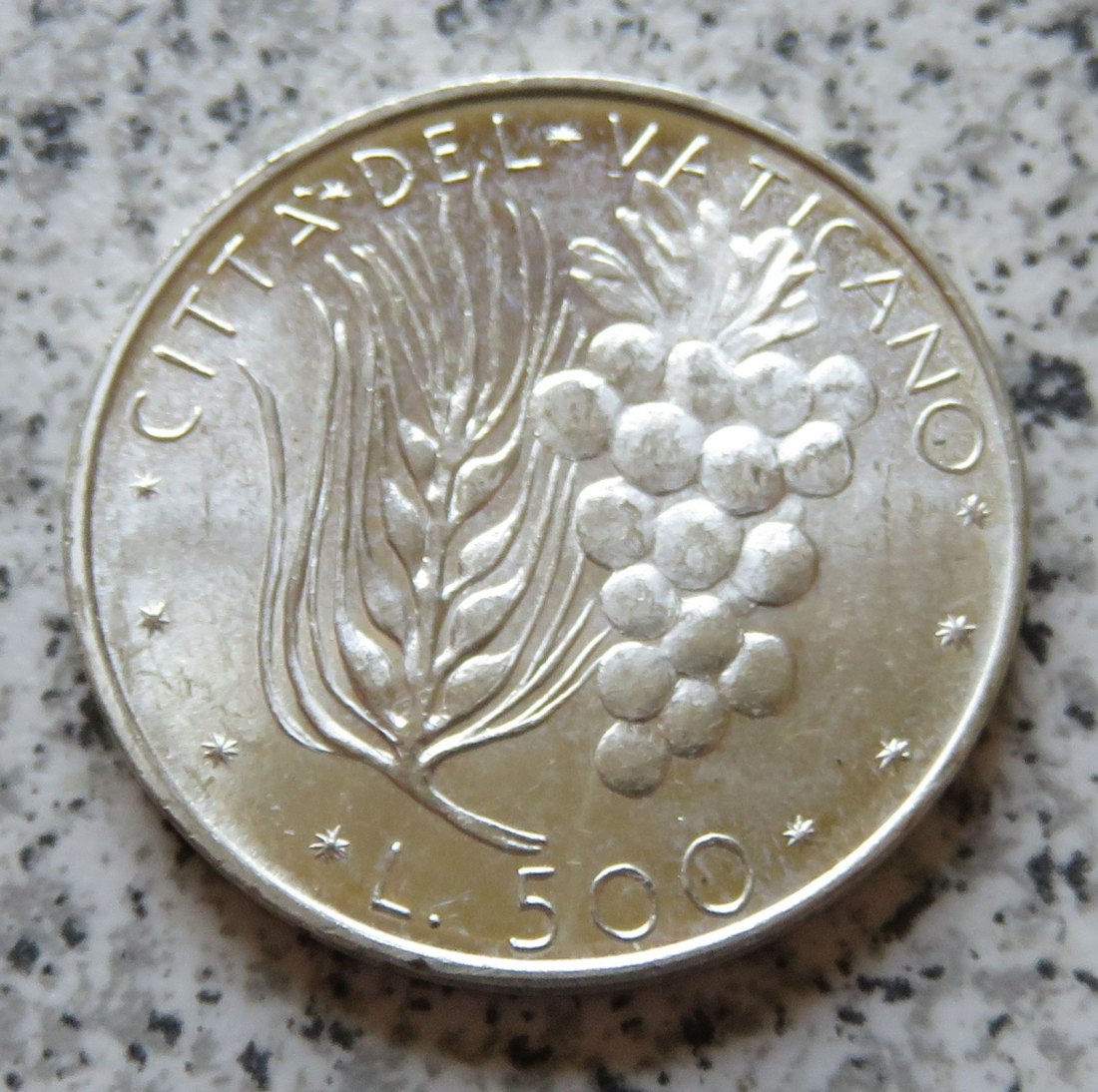  Vatikan 500 Lire 1976   