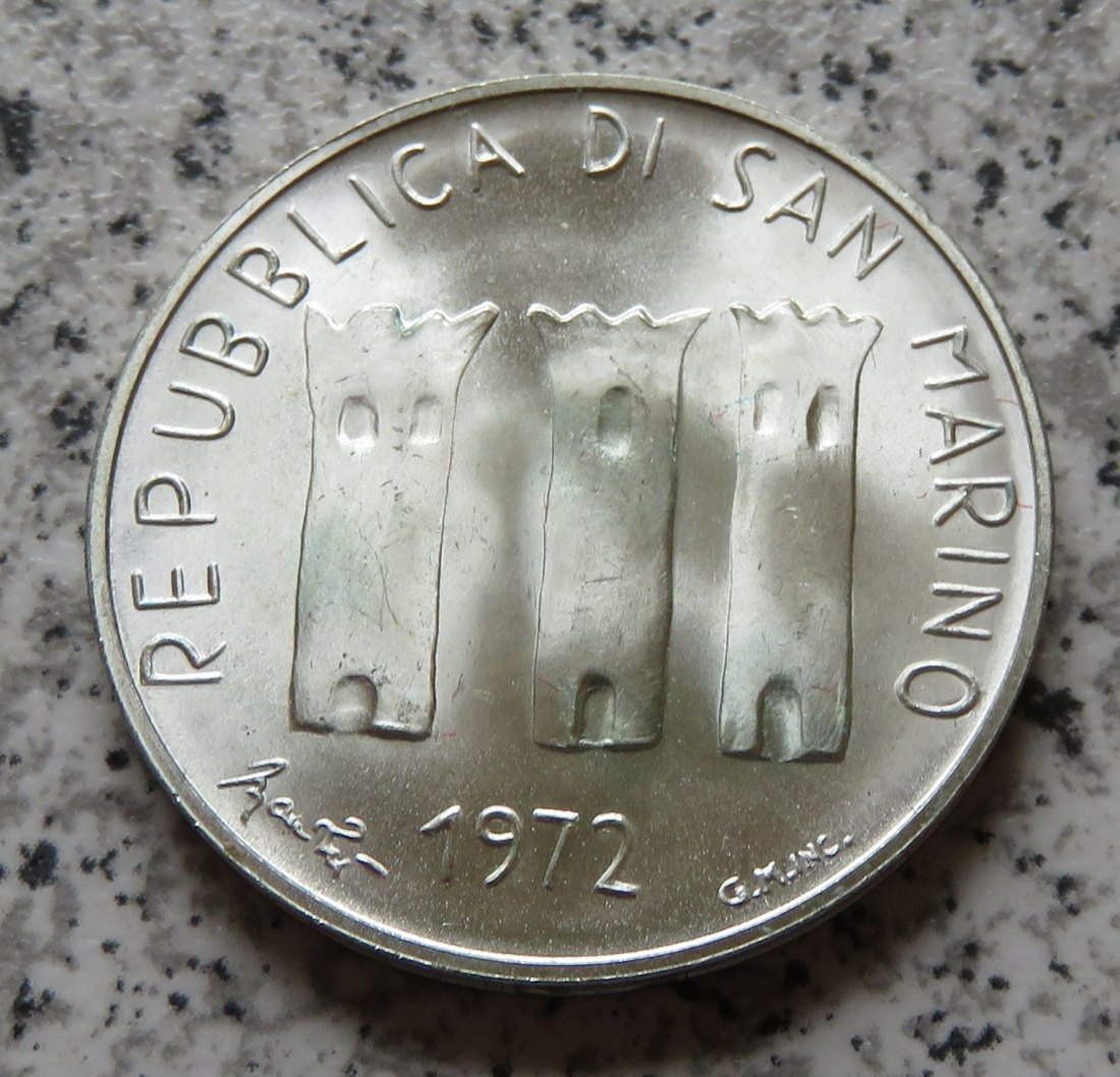  San Marino 500 Lire 1972   