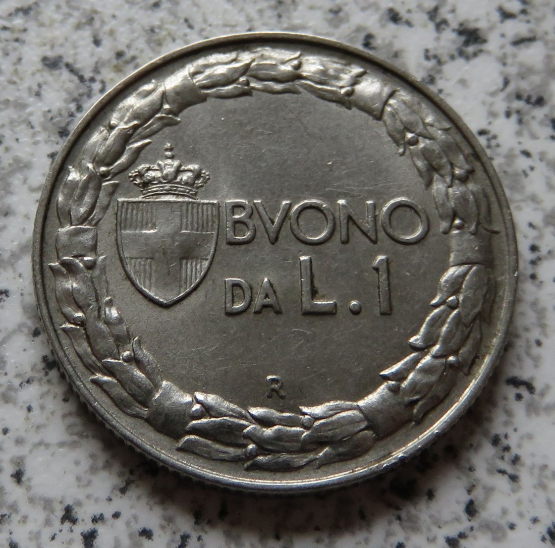  Italien 1 Lira 1922   