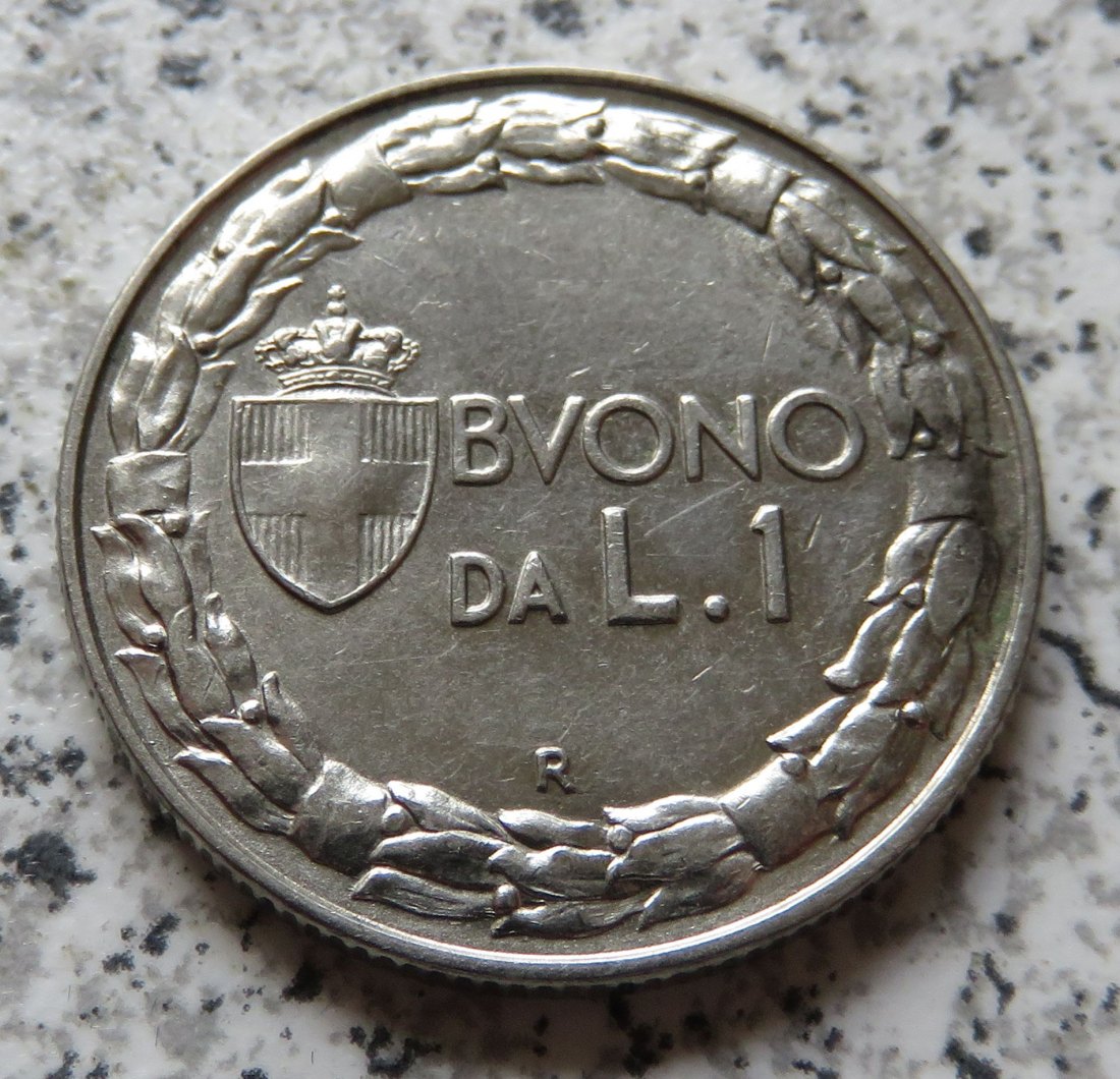  Italien 1 Lira 1923   