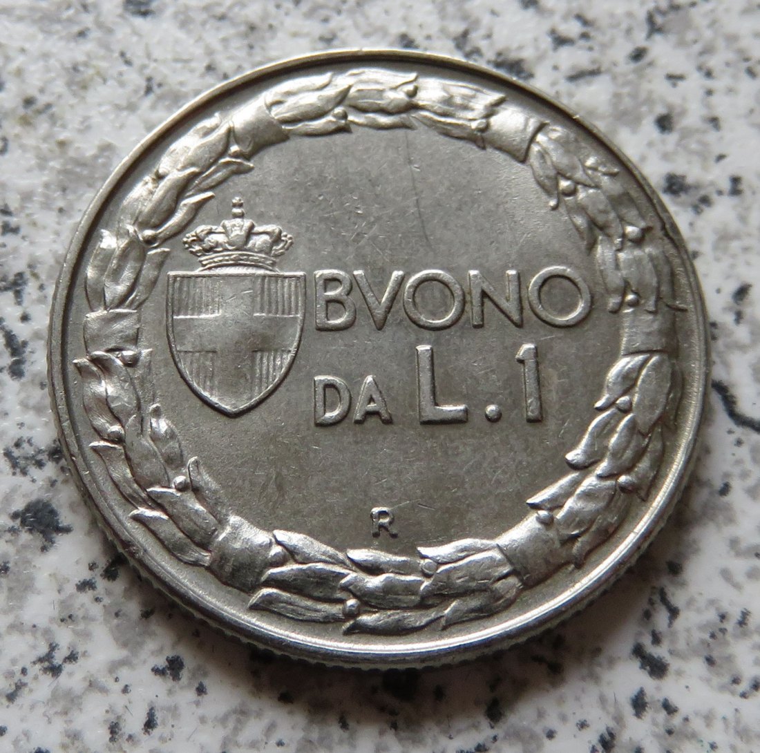  Italien 1 Lira 1923   