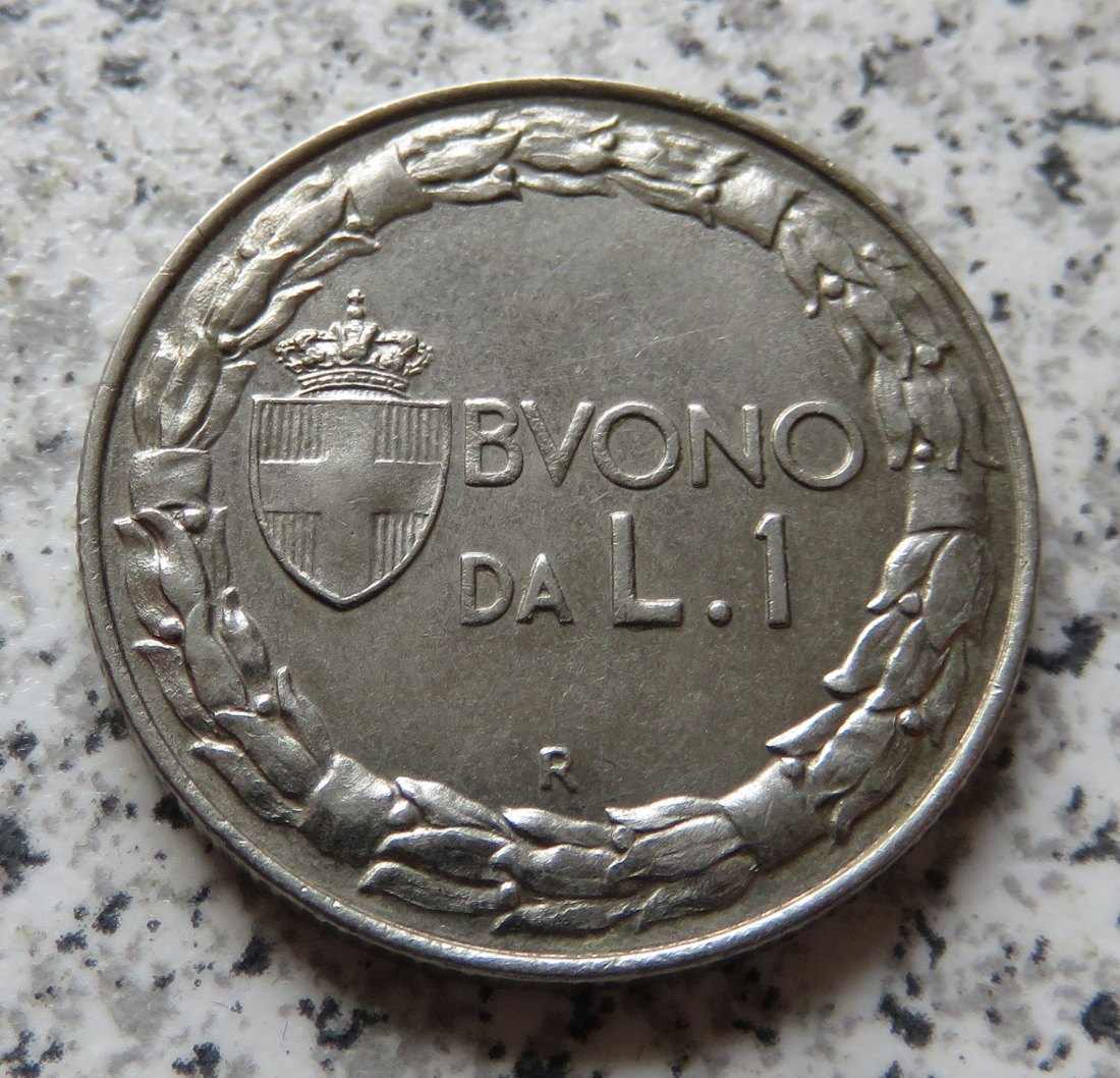  Italien 1 Lira 1924   