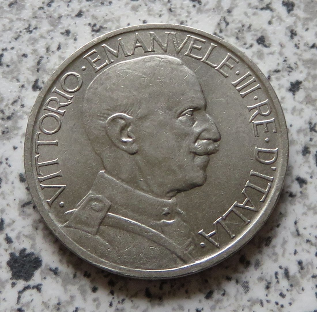  Italien 2 Lire 1923 R   