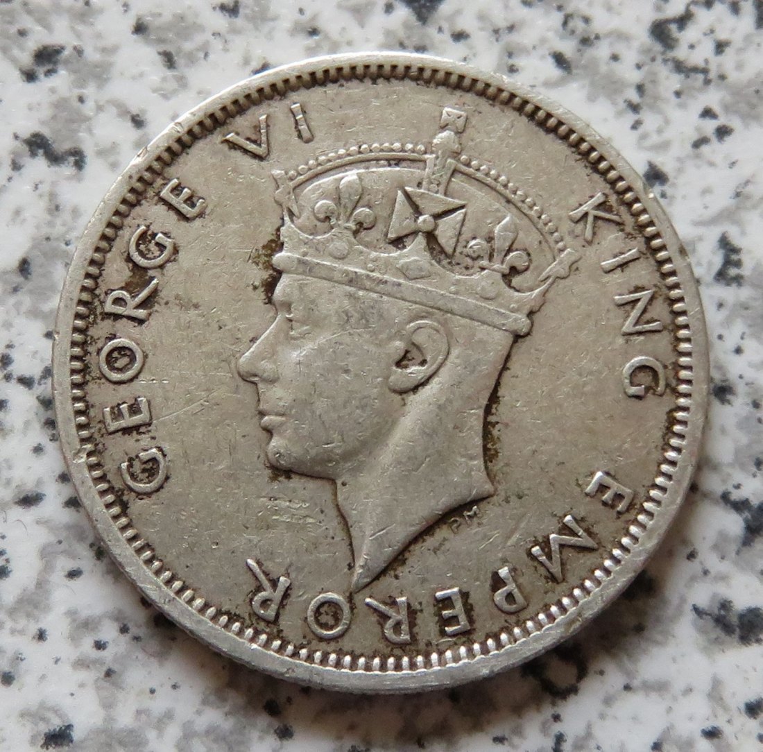  Fiji 1 Shilling 1943 S   