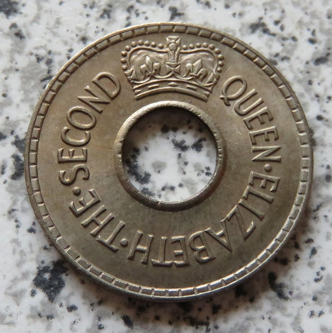  Fiji half Penny 1954   