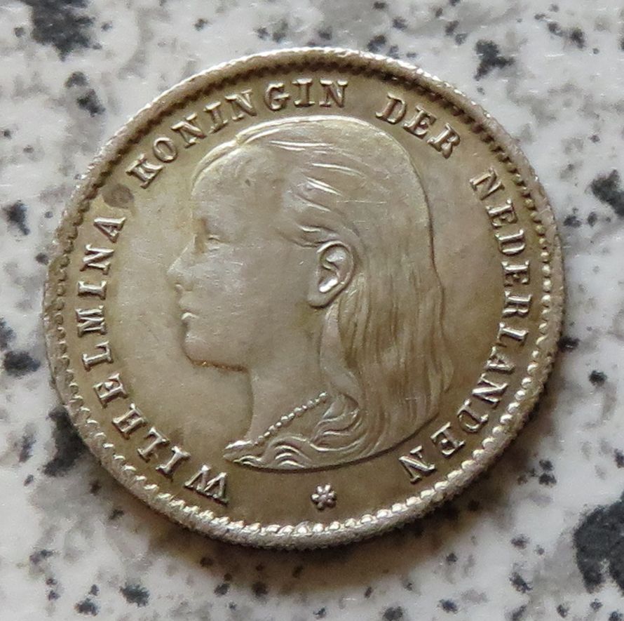  Niederlande 10 Cents 1897   