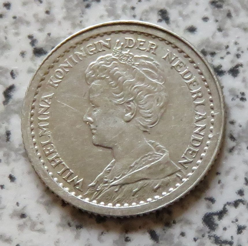  Niederlande 10 Cents 1913   