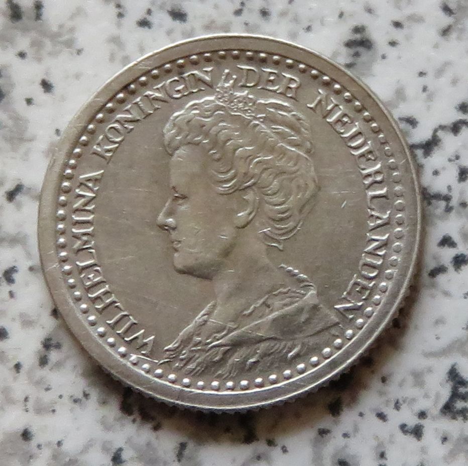  Niederlande 10 Cents 1918   